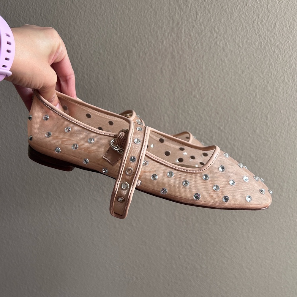Sam Edelman Michaela Shine Mary Jane Flats - Picture 4 of 6